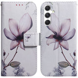EIDERWOOD Samsung Galaxy S25 Faux Leather Flip Case with Design - Flower