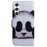 EIDERWOOD Samsung Galaxy S25 Faux Leather Flip Case with Design - Panda