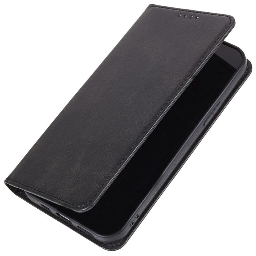 EIDERWOOD Xiaomi Redmi Note 14 Pro 5G Leatherette Case with Card Holder & Magnetic Closure - Black