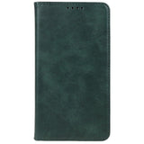 EIDERWOOD Xiaomi Redmi Note 14 Pro 5G Leatherette Case with Card Holder & Magnetic Closure - Green