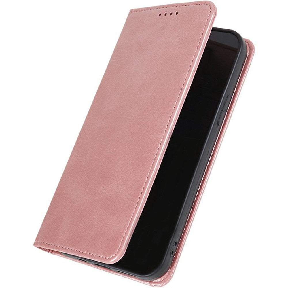 EIDERWOOD Xiaomi Redmi Note 14 Pro 5G Leatherette Case with Card Holder & Magnetic Closure - Rose Gold