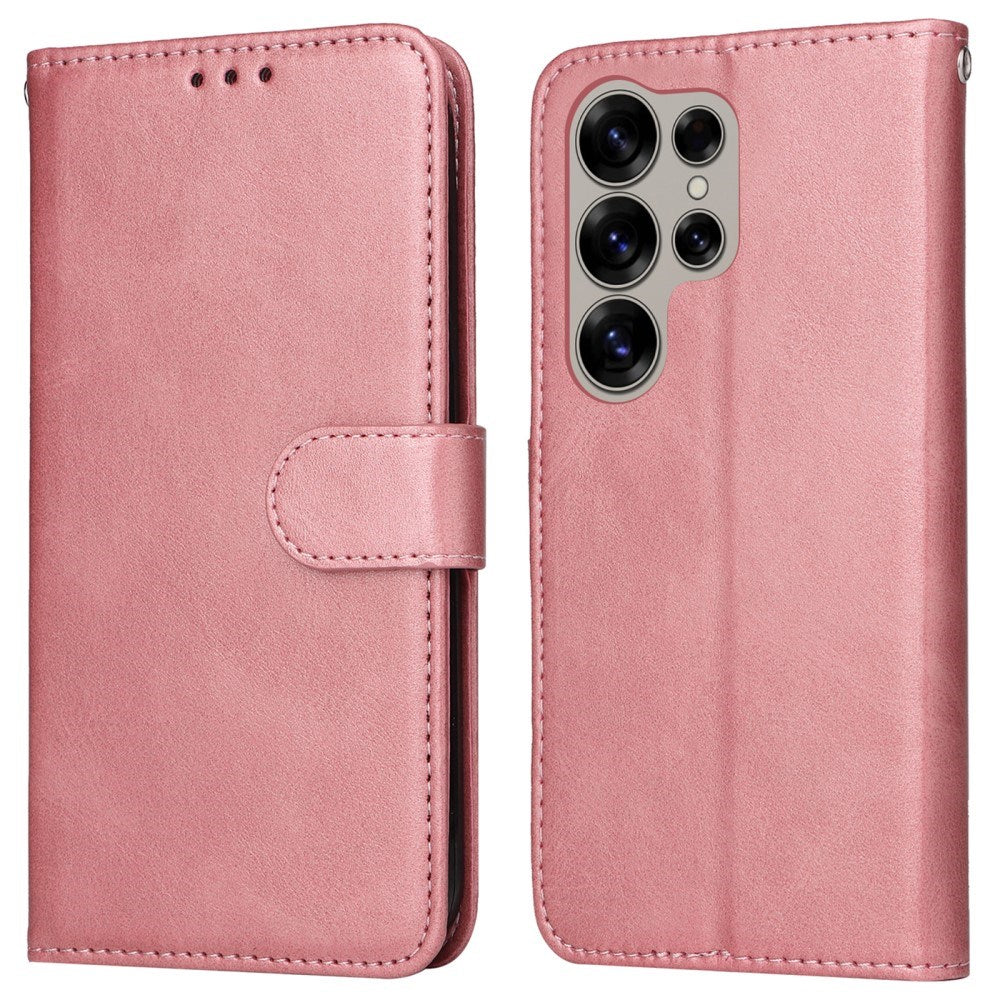 EIDERWOOD Vegan Leather Flip Case Samsung Galaxy S25 Ultra - Pink