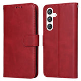 EIDERWOOD Vegan Leather Flip Case Samsung Galaxy S25 - Red