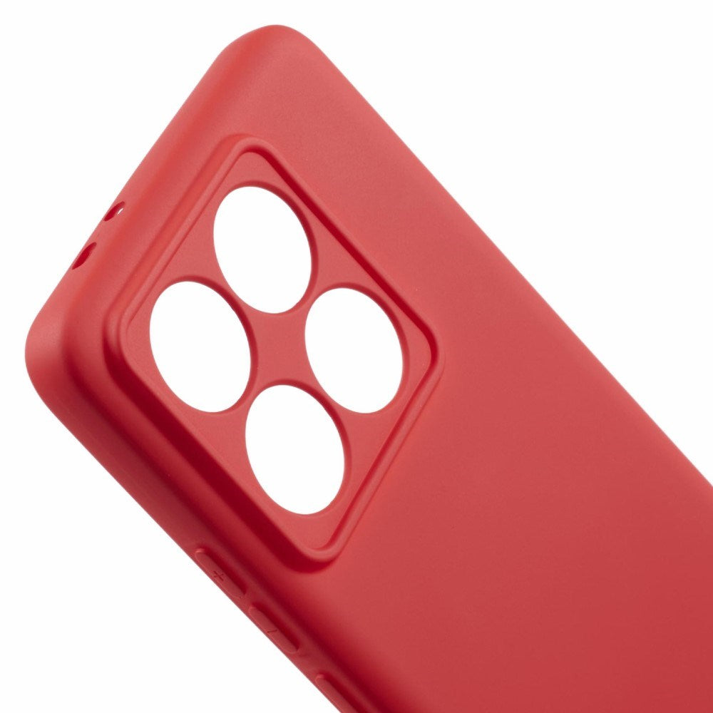 EIDERWOOD Xiaomi 14T Pro Lined Flexible Plastic Case - Red