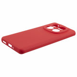 EIDERWOOD Xiaomi Redmi Note 14 Pro+ Lined Flexible Plastic Case - Red