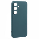 EIDERWOOD - Samsung Galaxy S25 Soft Plastic Case - Anti-Scratch Protection with Fiber Lining - Dark Green