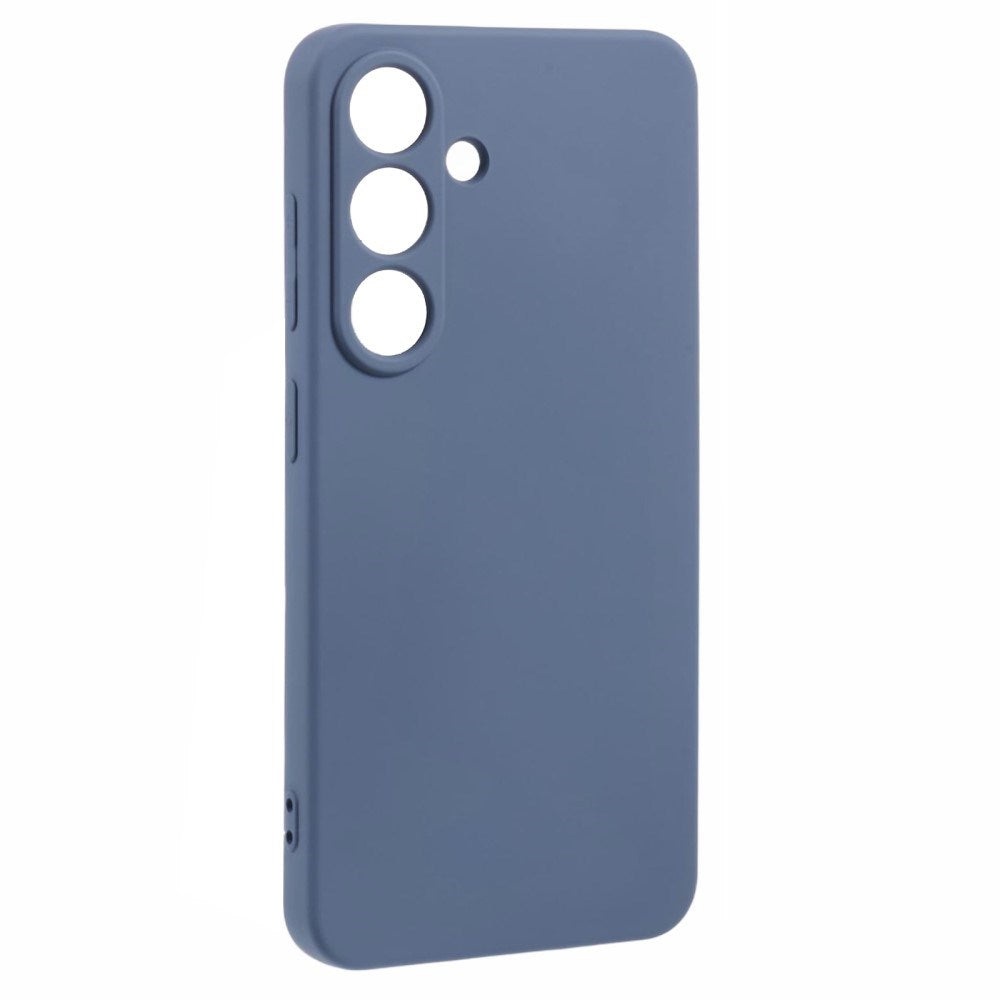 EIDERWOOD - Samsung Galaxy S25 Soft Plastic Case - Anti-Scratch Protection with Fiber Lining - Blue