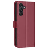 Samsung Galaxy A36 (5G) BINFEN Faux Leather Flip Case with RFID Blocking - Red