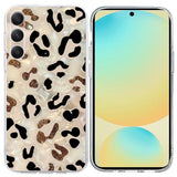 EIDERWOOD Samsung Galaxy S25 FE Flexible Plastic Case with Motif - Leopard