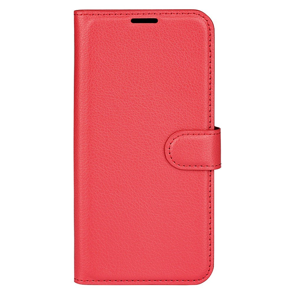 EIDERWOOD Motorola Moto G75 (5G) Faux Leather Flip Case with Cardholder & Stand Function - Red