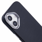 EIDERWOOD Patterned Carbon Case - iPhone 16 - MagSafe Compatible - Black