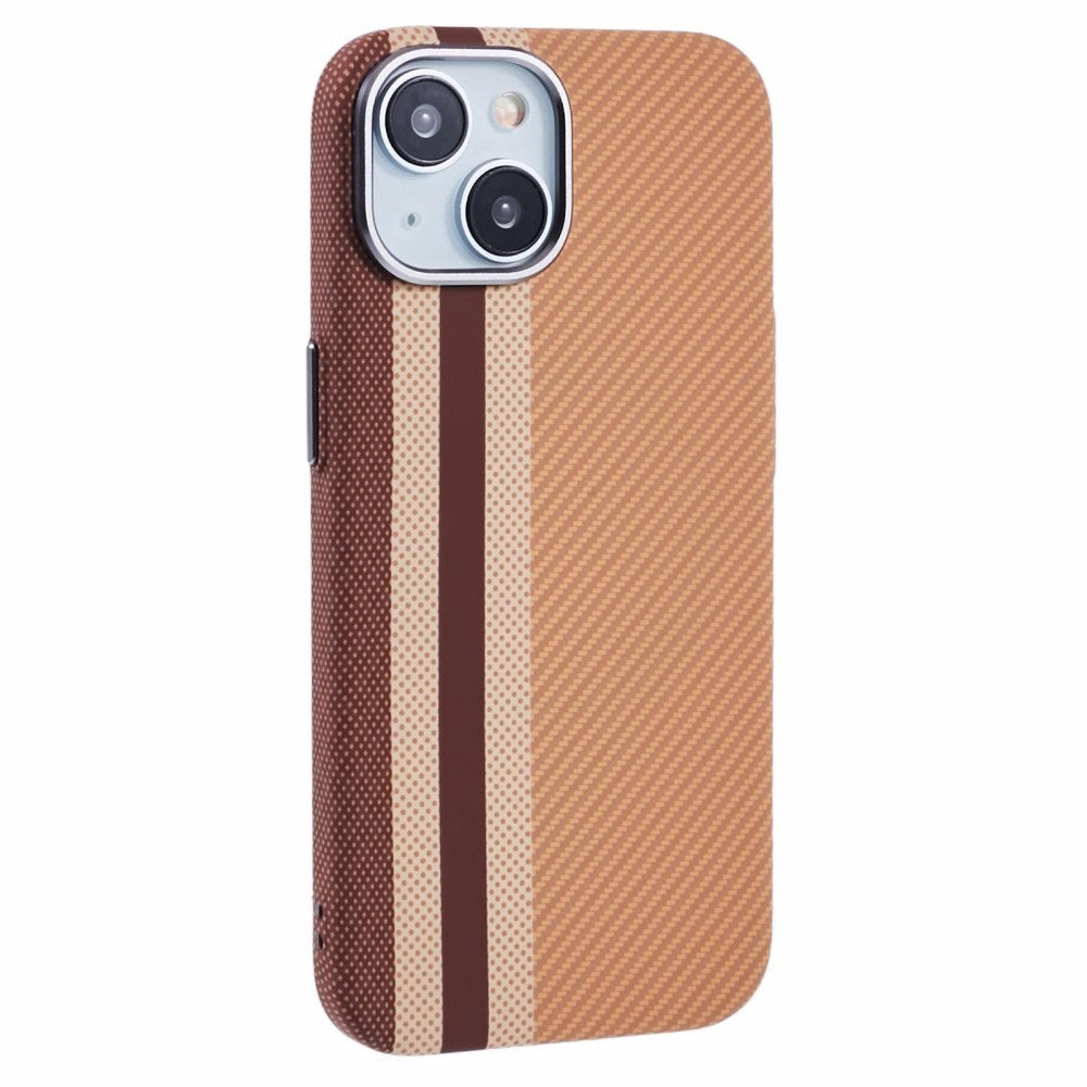 EIDERWOOD Patterned Carbon Case - iPhone 15 - MagSafe Compatible - Light Stripes