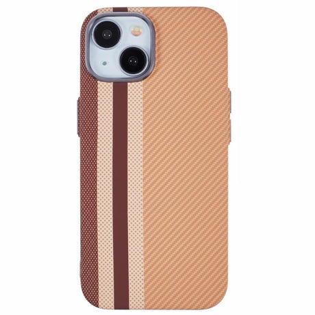 EIDERWOOD Patterned Carbon Case - iPhone 15 - MagSafe Compatible - Light Stripes