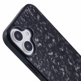 EIDERWOOD iPhone 16 Non-Slip Carbon Fibers Case - MagSafe Compatible - Black