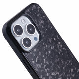 EIDERWOOD iPhone 16 Pro Non-Slip Carbon Fibers Case - MagSafe Compatible - Black