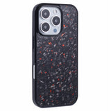 EIDERWOOD iPhone 16 Pro Non-Slip Carbon Fibers Case - MagSafe Compatible - Red