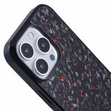 EIDERWOOD iPhone 16 Pro Non-Slip Carbon Fibers Case - MagSafe Compatible - Red