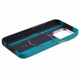 EIDERWOOD Patterned Carbon Case - iPhone 13 Pro - MagSafe Compatible - Blue/Black