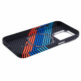 EIDERWOOD Patterned Carbon Case - iPhone 12/12 Pro - MagSafe Compatible - Colorful Stripes