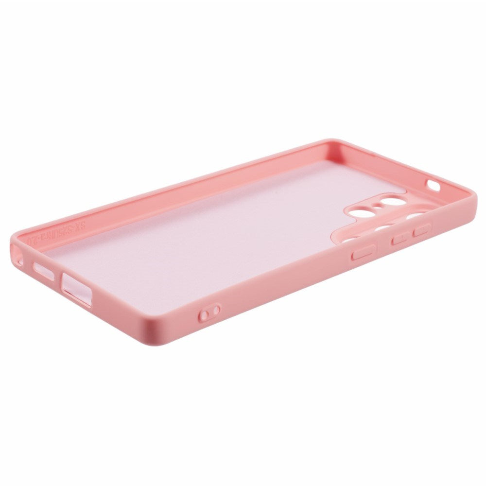 EIDERWOOD Samsung Galaxy S25 Ultra Lined Flexible Plastic Case - Pink