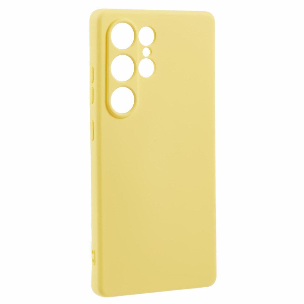 EIDERWOOD Samsung Galaxy S25 Ultra Lined Flexible Plastic Case - Yellow