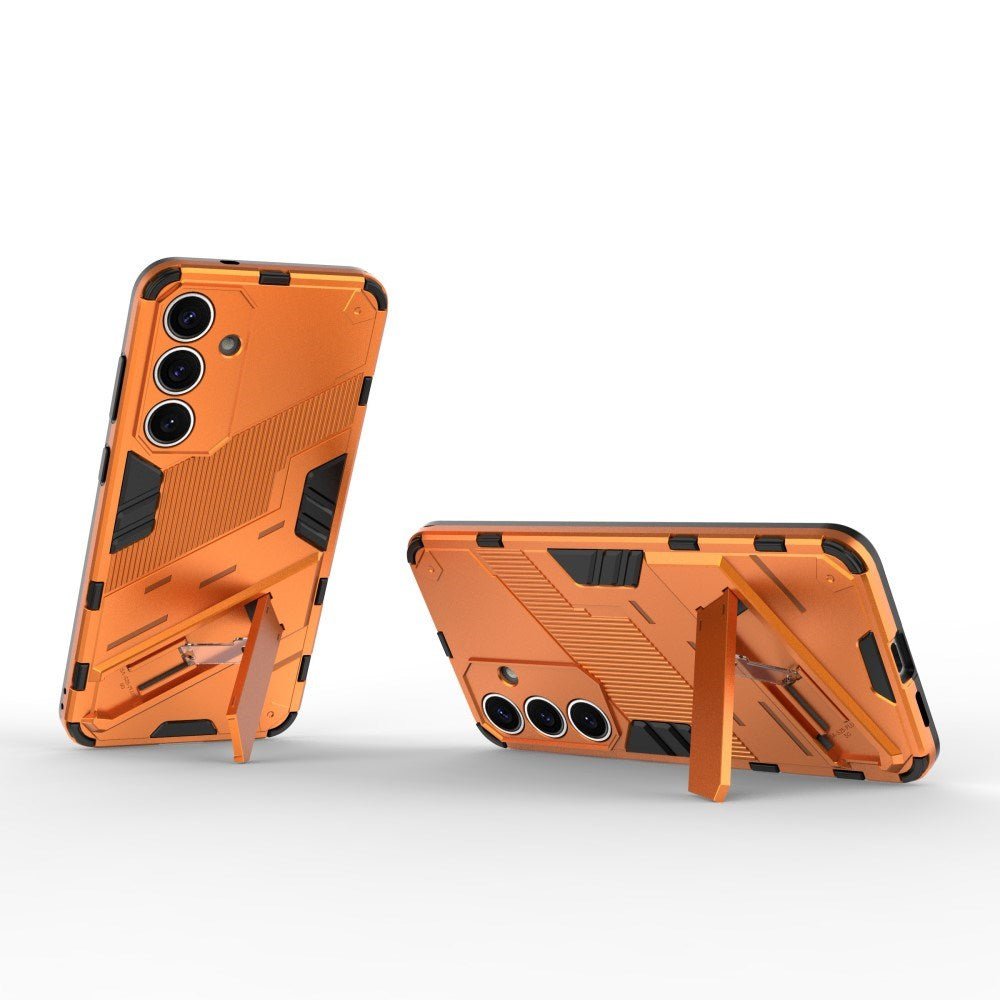 EIDERWOOD Samsung Galaxy S25+ (Plus) Rugged Case with Built-in Kickstand - Orange