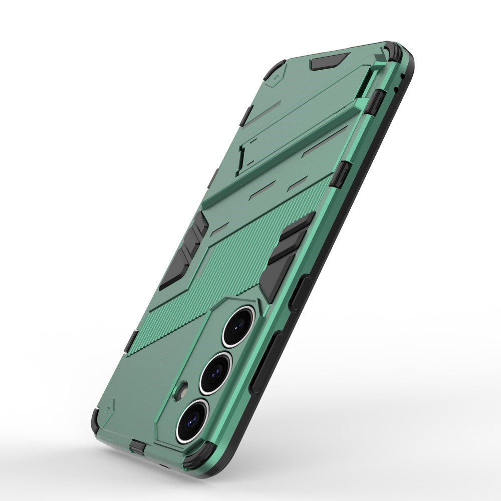 EIDERWOOD Samsung Galaxy S25+ (Plus) Rugged Case with Built-in Kickstand - Green