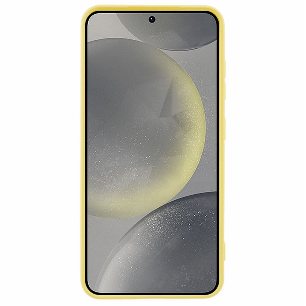 EIDERWOOD Samsung Galaxy S25+ (Plus) Lined Flexible Plastic Case - Yellow