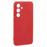 EIDERWOOD Samsung Galaxy S25+ (Plus) Lined Flexible Plastic Case - Red