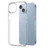 NORTHJO iPhone 14 Protection Set with Flexible Plastic Mobile Case with Tempered Glass Protector - Transparent