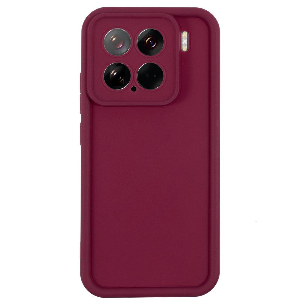 EIDERWOOD Xiaomi 15 Anti-Slip Flexible Plastic Case - Red