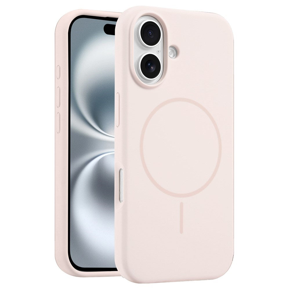 EIDERWOOD iPhone 16 Plus Silicone Case - MagSafe Compatible - Pink