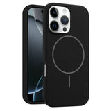 EIDERWOOD iPhone 16 Pro Max Silicone Case - MagSafe Compatible - Black