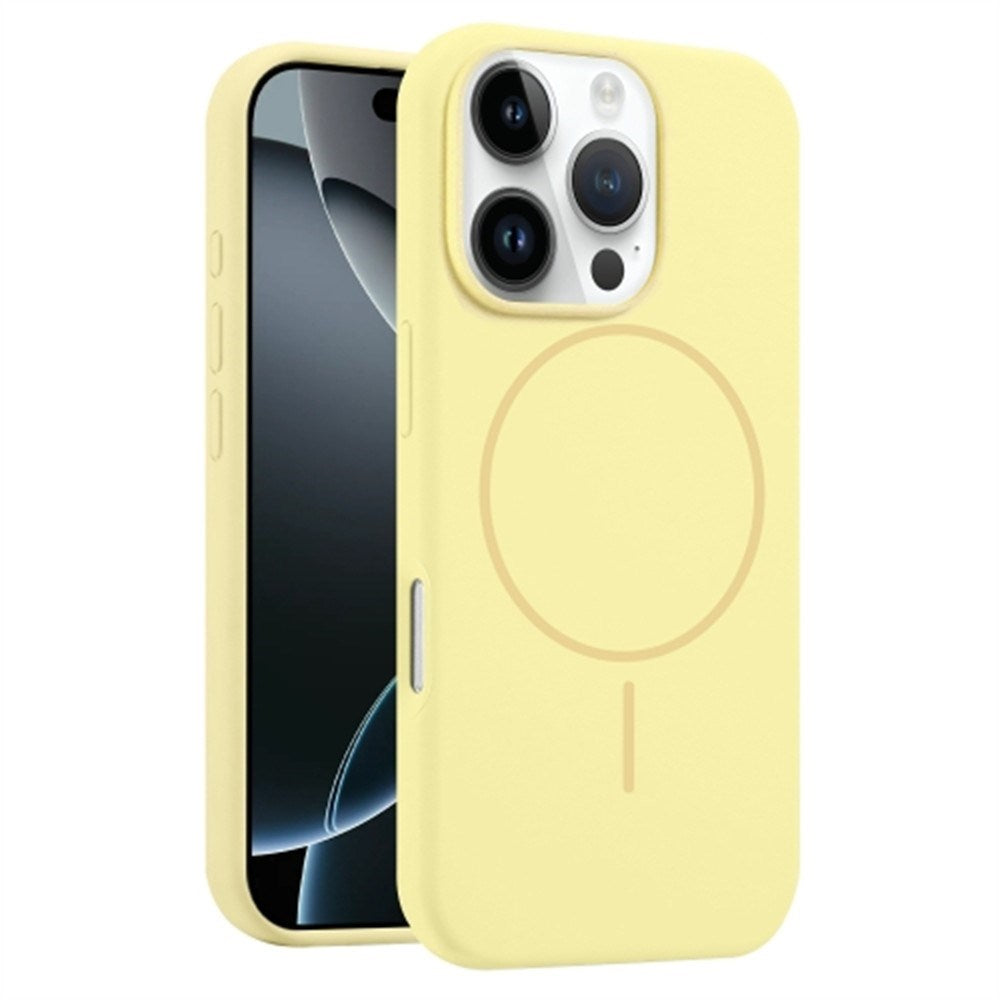 EIDERWOOD iPhone 16 Pro Max Silicone Case - MagSafe Compatible - Yellow