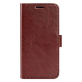 EIDERWOOD Samsung Galaxy S25+ (Plus) Faux Leather Flip Case with Cardholder & Stand Function - Brown