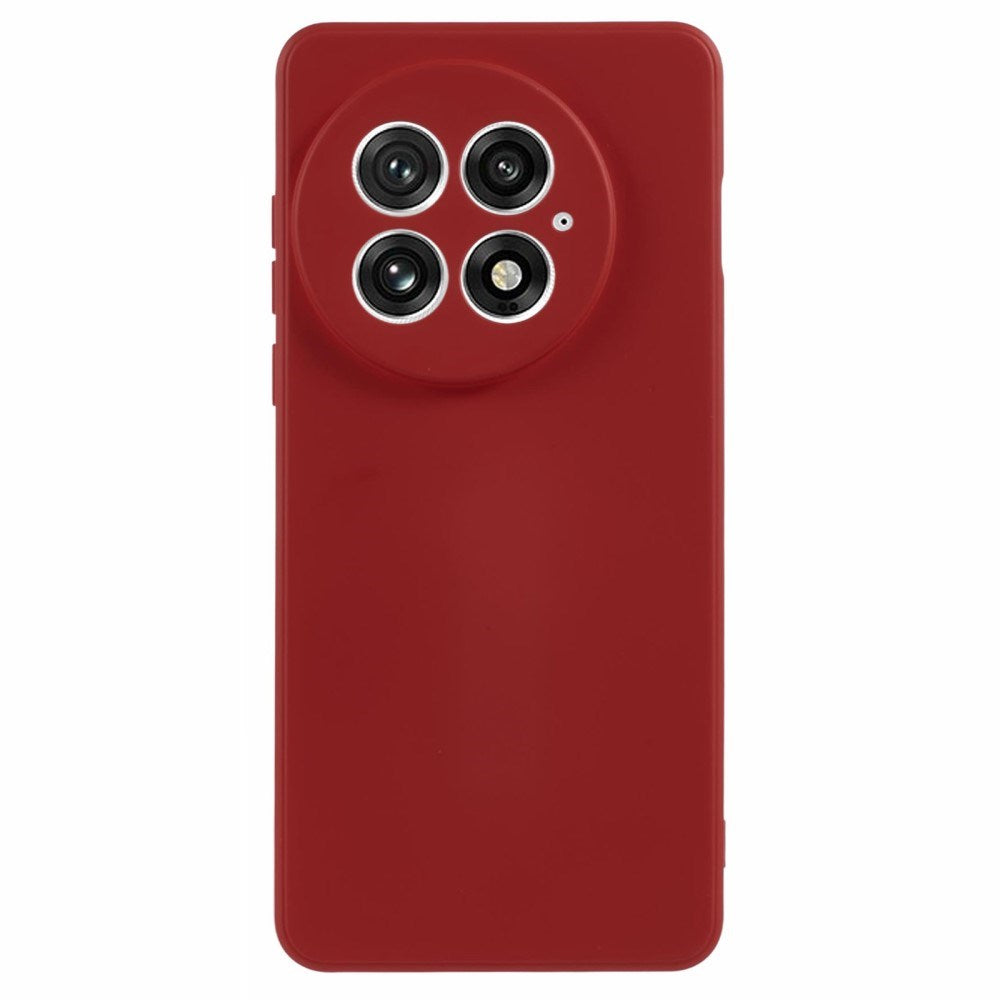 EIDERWOOD OnePlus 13 Lined Flexible Plastic Case - Dark Red