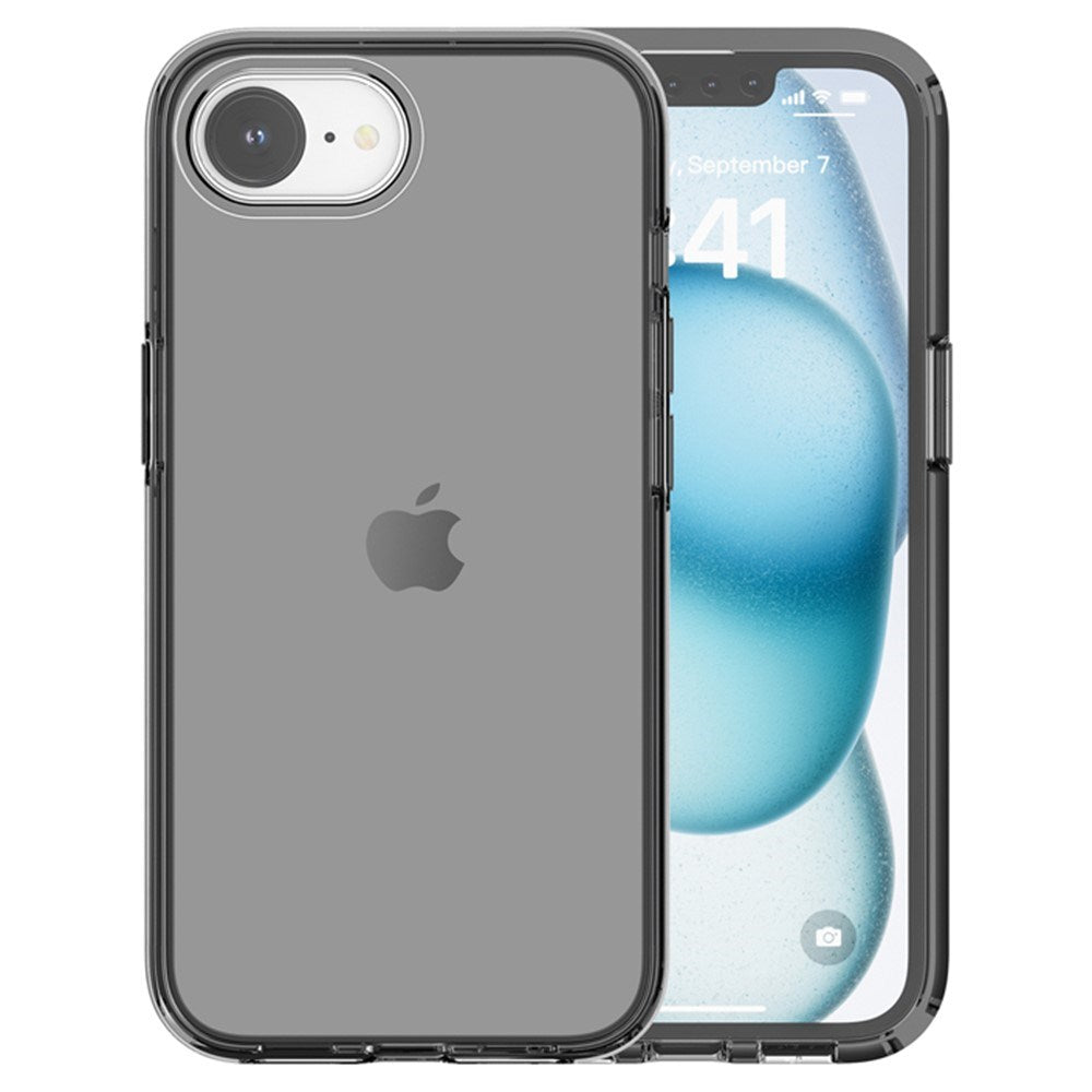 EIDERWOOD iPhone 17e / 16e Hybrid Plastic Case - Transparent / Black