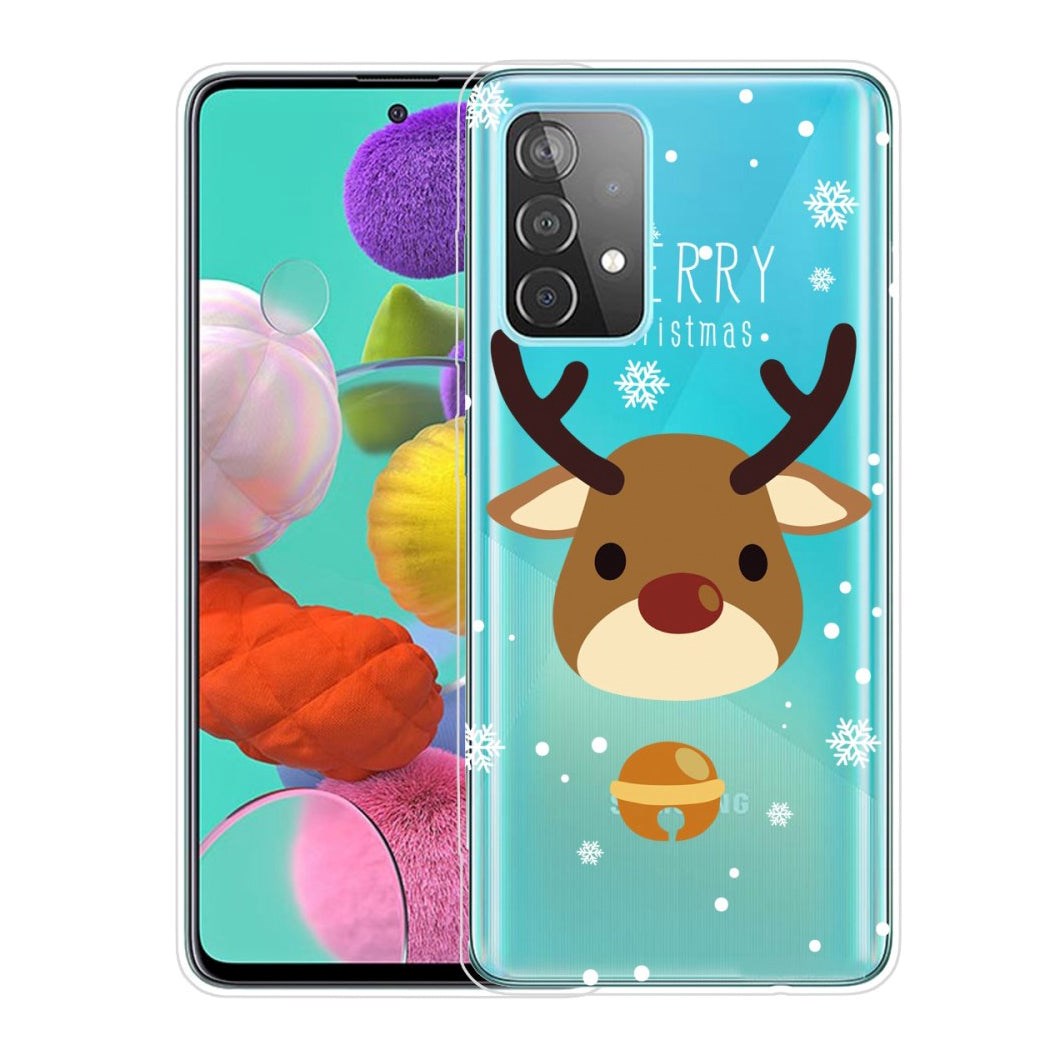 Samsung Galaxy A33 (5G) Flexible Plastic Christmas Case - Merry Christmas - Reindeer