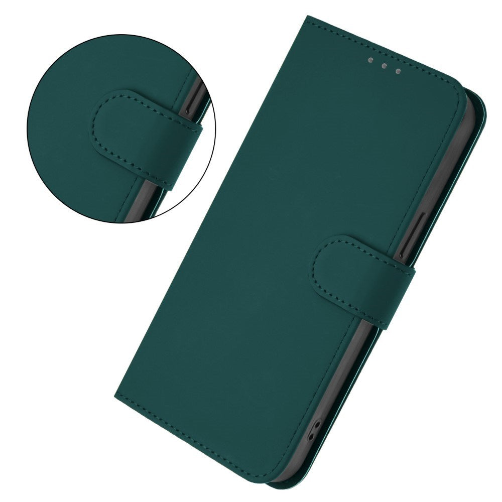 EIDERWOOD Xiaomi Redmi 14C Faux Leather Flip Case with Cardholder & Stand Function - Green