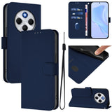 EIDERWOOD Xiaomi Redmi 14C Faux Leather Flip Case with Cardholder & Stand Function - Blue