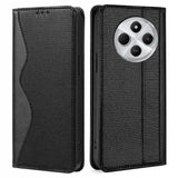 EIDERWOOD Xiaomi Redmi 14C / Poco C75 Faux Leather Flip Case with RFID Blocking - Black