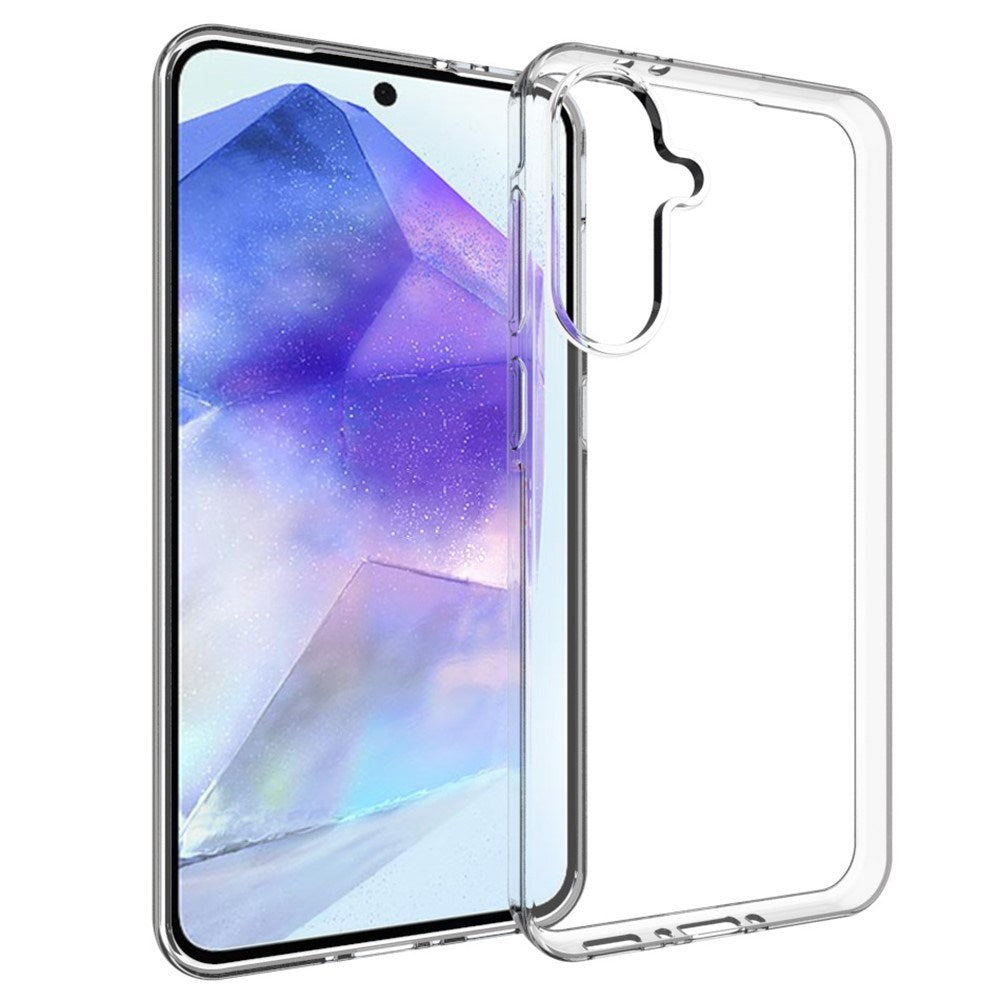 EIDERWOOD Samsung Galaxy A56 (5G) Flexible Plastic Back Case - Transparent