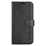 EIDERWOOD OnePlus 13 Leather Flip Case with Wallet - Black