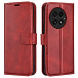 EIDERWOOD OnePlus 13 Leather Flip Case with Wallet - Red