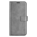 EIDERWOOD OnePlus 13 Leather Flip Case with Wallet - Grey