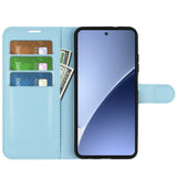 EIDERWOOD Xiaomi 15 Pro Faux Leather Flip Case with Cardholder & Stand Function - Blue