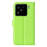 EIDERWOOD Xiaomi 15 Pro Faux Leather Flip Case with Cardholder & Stand Function - Green