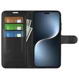 EIDERWOOD Honor Magic7 Pro Faux Leather Flip Case with Cardholder & Stand Function - Black