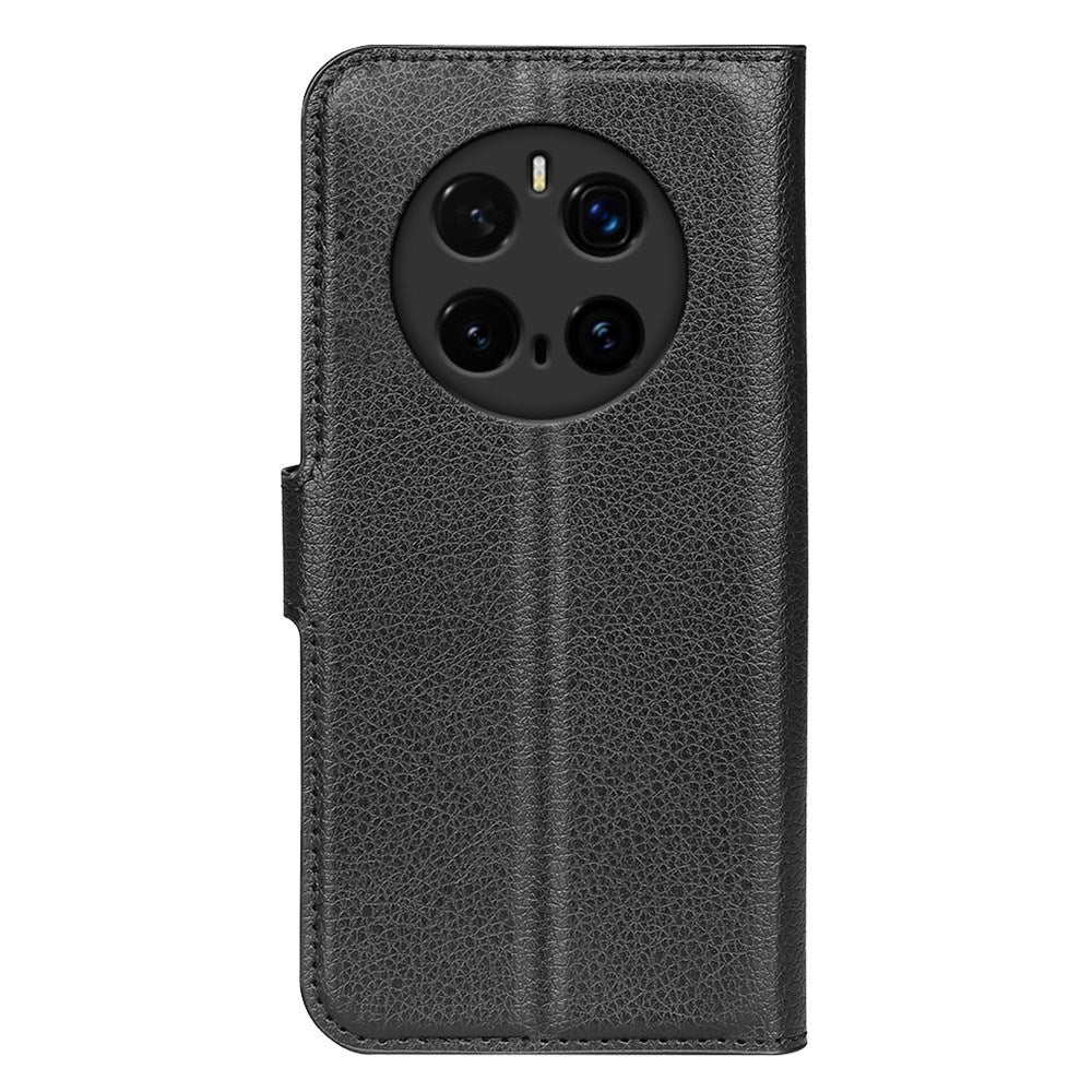 EIDERWOOD Honor Magic7 Pro Faux Leather Flip Case with Cardholder & Stand Function - Black