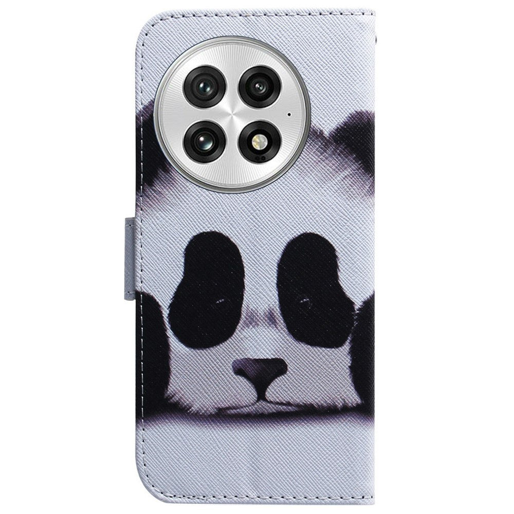 EIDERWOOD OnePlus 13 Faux Leather Flip Case with Design - Panda